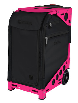 Zuca Professional Wheelie Case for Stenograph in Black - New Neon Pink Frame Zuca Professional Wheelie Case for Stenograph in Black - New Neon Pink Frame