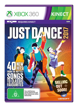 Just Dance 2017 Kinect (Xbox 360) Australian Version Just Dance 2017 Kinect (Xbox 360) Australian Version
