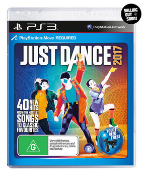 Just Dance 2017 (PS3) Australian Version (Move Required) Just Dance 2017 (PS3) Australian Version (Move Required)