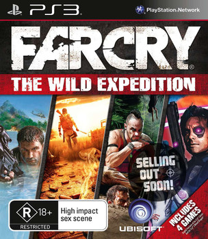 Far Cry The Wild Expedition (PS3) 4 Game Compilation Australian Version Far Cry The Wild Expedition (PS3) 4 Game Compilation Australian Version