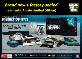 Tom Clancy's Ghost Recon Future Soldier Collectors Edition for PS3 Tom Clancy's Ghost Recon Future Soldier Collectors Edition for PS3