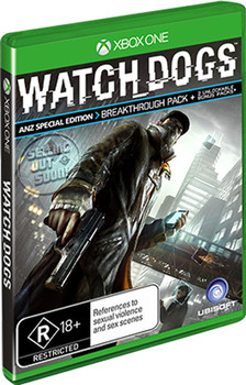 Watch Dogs AU/NZ Special Edition (Xbox One) Breakthrough Pack +DLC Watch Dogs AU/NZ Special Edition (Xbox One) Breakthrough Pack +DLC