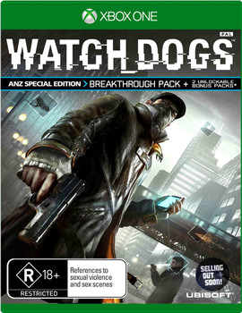 Watch Dogs AU/NZ Special Edition (Xbox One) Breakthrough Pack +DLC Watch Dogs AU/NZ Special Edition (Xbox One) Breakthrough Pack +DLC