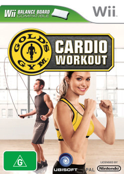 Gold's Gym Cardio Workout for Nintendo Wii Gold's Gym Cardio Workout for Nintendo Wii