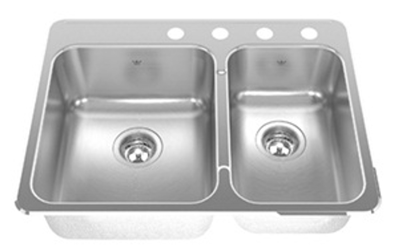 kindred stainless kitchen sink faucet combo