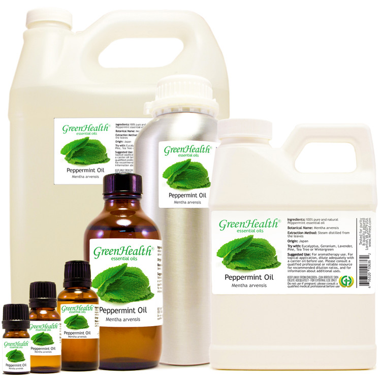 GreenHealth Peppermint oil starting at $1.99