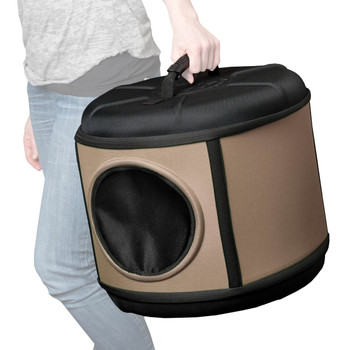 K&H Pet Products Mod Capsule Gray/Black 17" x 17" x 15.5" K&H Pet Products Mod Capsule Gray/Black 17" x 17" x 15.5"