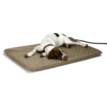 LECTRO-SOFT OUTDOOR HEATED BED LARGE TAN 25" x 36" 60 WATTS LECTRO-SOFT OUTDOOR HEATED BED LARGE TAN 25" x 36" 60 WATTS