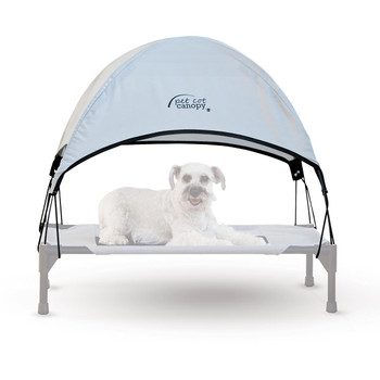 K&H Pet Products Pet Cot Canopy Medium Gray 25" x 32" x 23" K&H Pet Products Pet Cot Canopy Medium Gray 25" x 32" x 23"