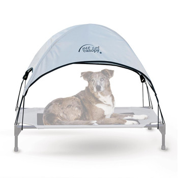K&H Pet Products Pet Cot Canopy Large Gray 30" x 42" x 28" K&H Pet Products Pet Cot Canopy Large Gray 30" x 42" x 28"