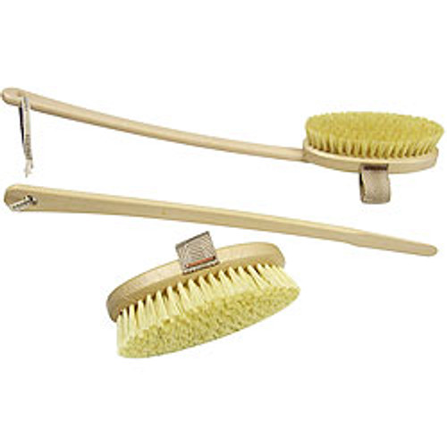 Dry Body Brush with Detachable Handle