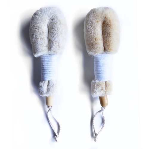 Daily Detox Dry Body Brush Duo (vegan)