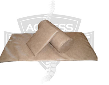 Spinalator Table Head Pillow, Leg Bolster & Top Pad Kit Spinalator Table Head Pillow, Leg Bolster & Top Pad Kit