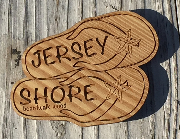 Jersey Shore Flip Flop Magnet