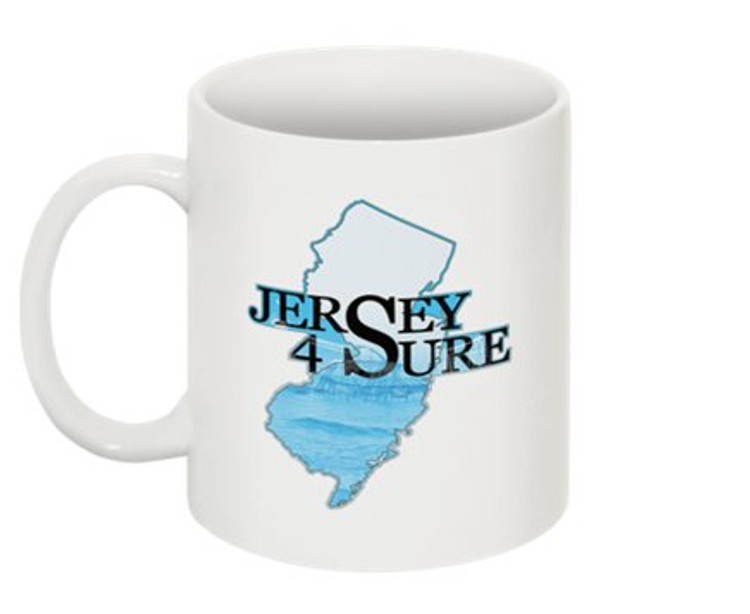Jersey 4 Sure Blue Roller Coaster Mug
