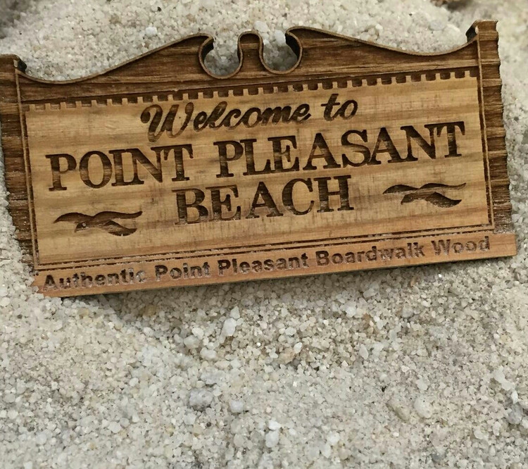 Welcome To Point Pleasant Beach Magnet