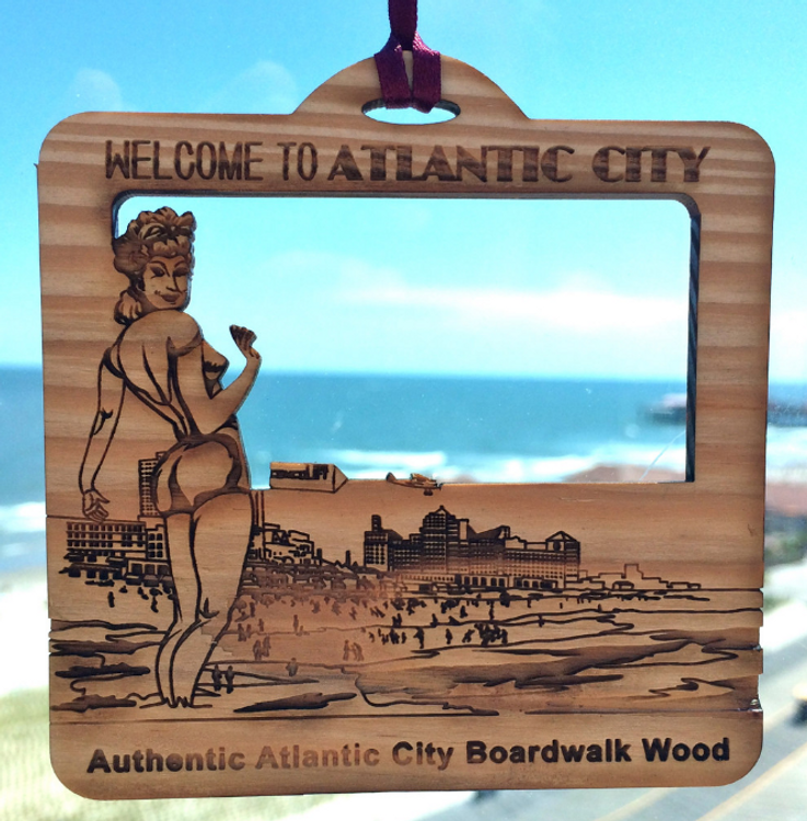 Welcome To Atlantic City Ornament