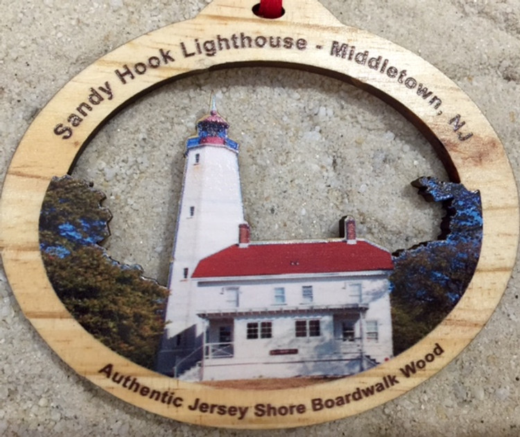 Sandy Hook Lighthouse Ornament