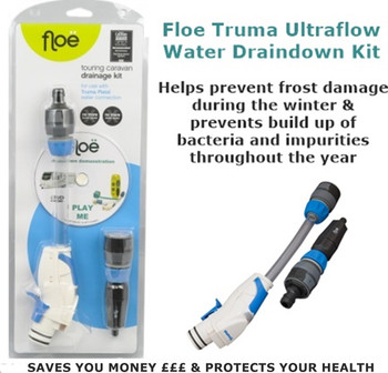 FLOE Touring Caravan Drain Down Kit for Truma Ultraflow Water connections FLOE Touring Caravan Drain Down Kit for Truma Ultraflow Water connections