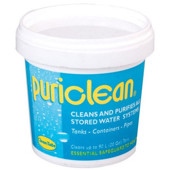 Puriclean - Cleans & Purifies Stored Water Systems Tanks Containers & Pipes Puriclean - Cleans & Purifies Stored Water Systems Tanks Containers & Pipes