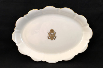 Pickard Gold Large Oval Mint Dish Great Seal Pickard Gold Large Oval Mint Dish Great Seal