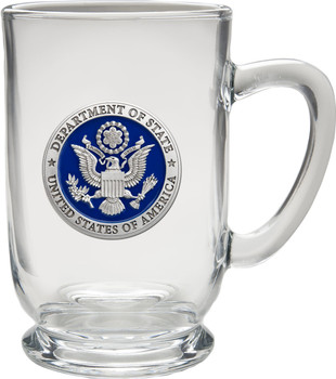 Pewter COFFEE MUG, CLEAR/Microwavable and dishwasher safe Pewter COFFEE MUG, CLEAR/Microwavable and dishwasher safe