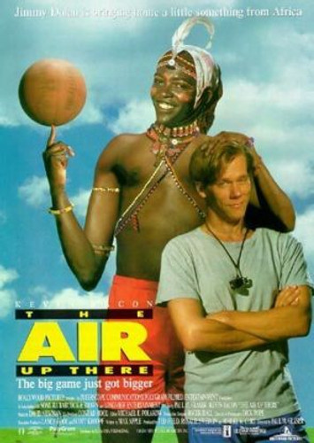 The Air up there DVD starring Kevin Bacon