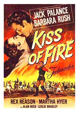kiss of fire 1955 dvd Jack Palance