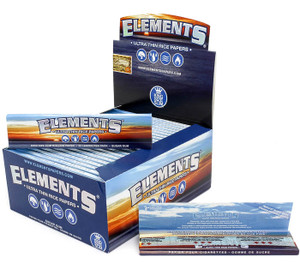 Elements Ultra King Size Rice Papers - 50/box