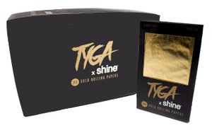 Shine Tyga 24K Gold King Sized Papers - Box of 24, each with 6 sheets