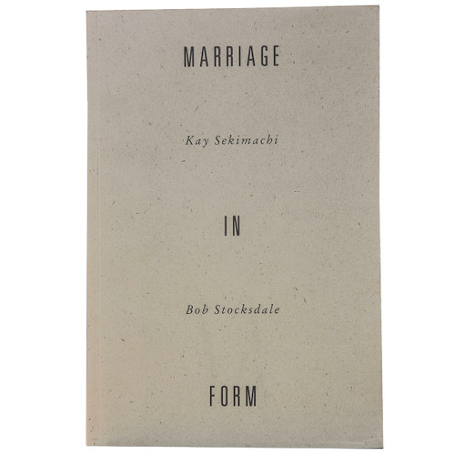 Marriage In Form: Bob Stocksdale and Kay Sekimachi