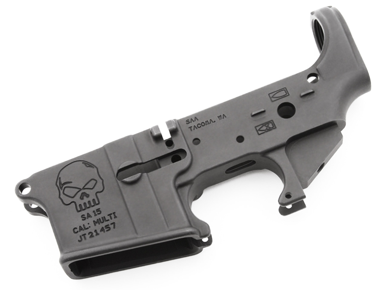 AR15 Stripped Skull Receiver For Sale Surplus Ammo