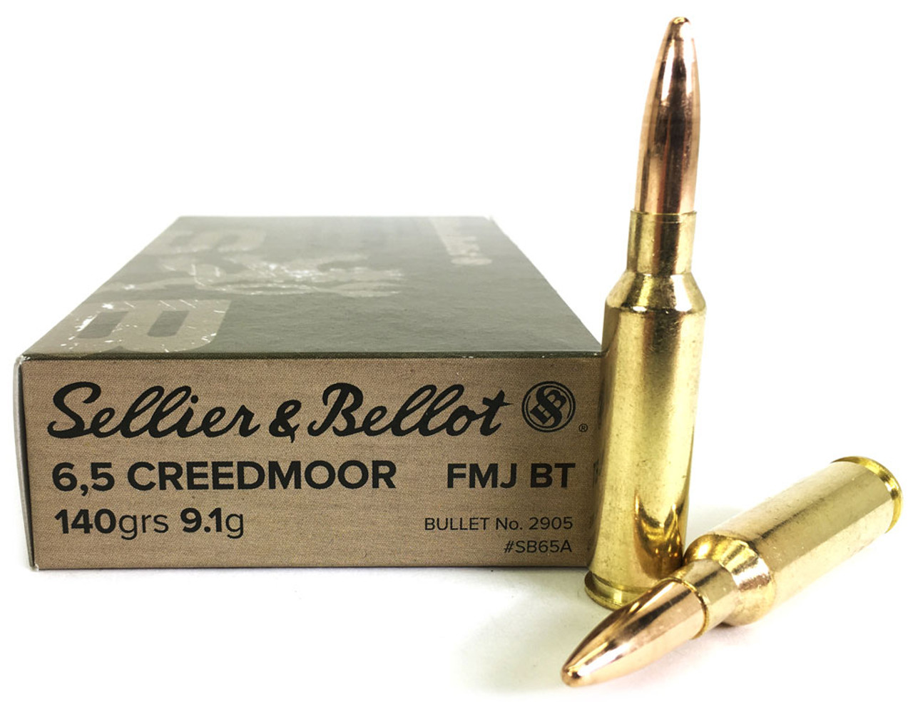 6.5 Creedmoor 140 Grain FMJ-BT Sellier & Bellot For Sale In Stock ...