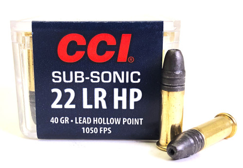 22 subsonic ammo cci
