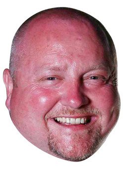 Andy Hamilton Darts Celebrity Face Mask Andy Hamilton Darts Celebrity Face Mask