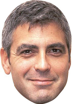 George Clooney Celebrity Face Mask George Clooney Celebrity Face Mask