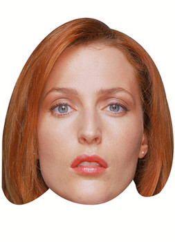 Gillian Anderson Celebrity Face Mask Gillian Anderson Celebrity Face Mask