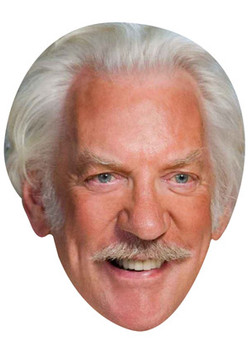 Donald Sutherland Celebrity Face Mask Donald Sutherland Celebrity Face Mask