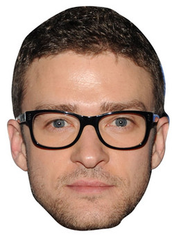 Justin Timberlake Celebrity Face Mask Justin Timberlake Celebrity Face Mask