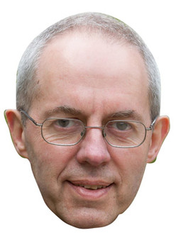 Justin Welby Celebrity Face Mask Justin Welby Celebrity Face Mask