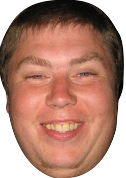 Simon Cass Darts Celebrity Face Mask Simon Cass Darts Celebrity Face Mask