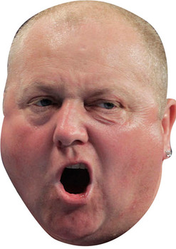 Andy Hamilton Darts 2015 Celebrity Face Mask Andy Hamilton Darts 2015 Celebrity Face Mask
