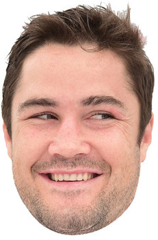 Brad Barrett England Rugby 2015 Celebrity Face Mask Brad Barrett England Rugby 2015 Celebrity Face Mask