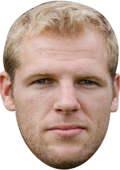 James Haskell Rugby 2015 Celebrity Face Mask James Haskell Rugby 2015 Celebrity Face Mask