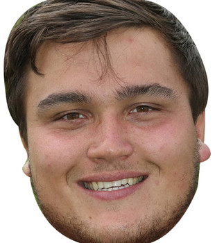 Jamie George Rugby 2015 Celebrity Face Mask Jamie George Rugby 2015 Celebrity Face Mask