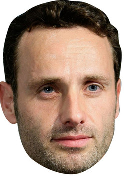 Andrew Lincoln Walking Dead 2015 Celebrity Face Mask Andrew Lincoln Walking Dead 2015 Celebrity Face Mask