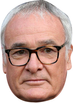 Claudio Ranieri Leicester Boss Football 2015 Celebrity Face Mask Claudio Ranieri Leicester Boss Football 2015 Celebrity Face Mask