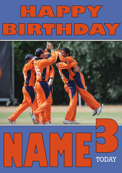 Ireland Cricket Team 2 Personalised Card Ireland Cricket Team 2 Personalised Card