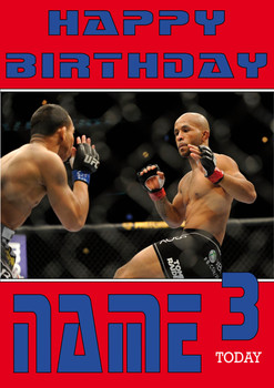 Demetrious Johnson Personalised Card Demetrious Johnson Personalised Card