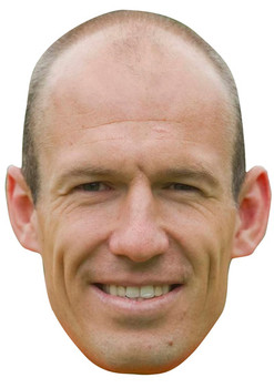 Arjen Robben Celebrity Face Mask Arjen Robben Celebrity Face Mask